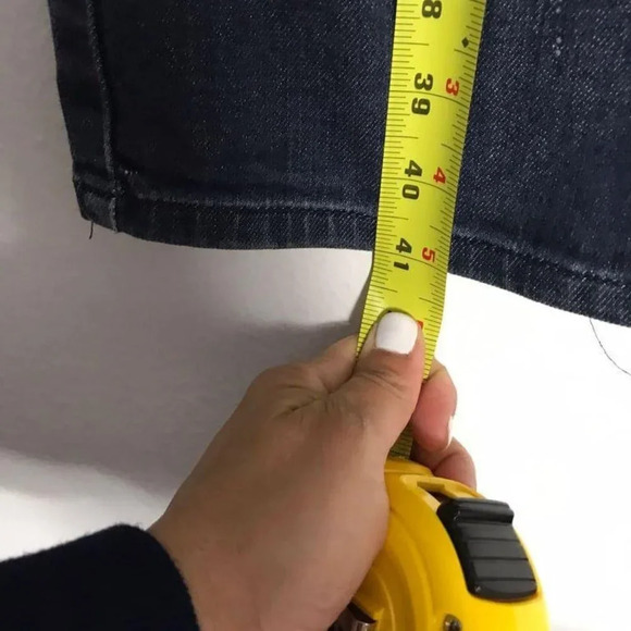 Five Four Mens Relaxed Blue Jeans Straight Leg - Picture 6 of 6